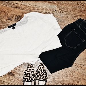 Forever21 Loose Knit Top